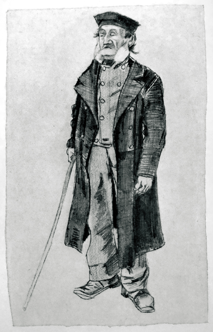  文森特·威廉·梵高  Vincent Willen Van Gogh —— 素描线稿 (4)